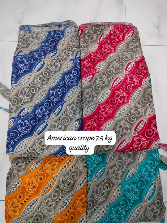 American crepe  uploaded by Globle fashion on 8/11/2023