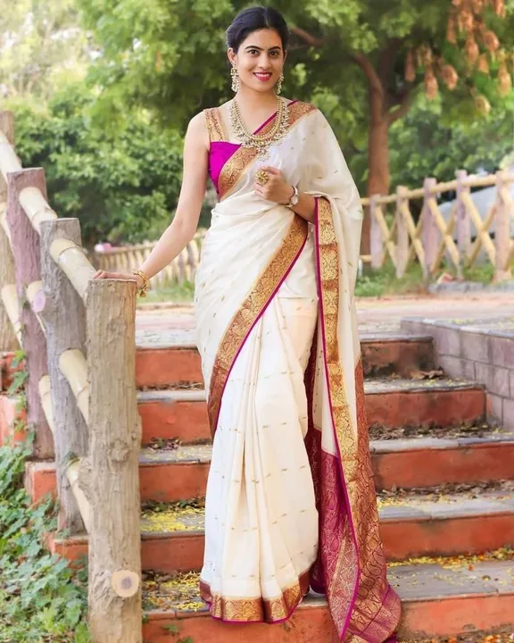 Post image BRAND :- ARIA FASHION🔔

              🔱 AR- 3078 🔱

FABRIC : SOFT LICHI SILK CLOTH.

DESIGN : BEAUTIFUL RICH PALLU &amp; JACQUARD WORK ON ALL OVER THE SAREE.

BLOUSE : CONTRAST EXCLUSIVE JACQUARD BORDER.

      
 ➡️ 100% BEST QUALITY ⬅️

👌 Once Give Opportunity , Coustomer Satisfaction Is Our Goal