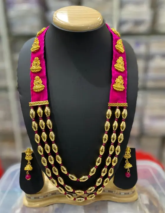 Premium Quality  Long Necklace Set  uploaded by business on 8/11/2023