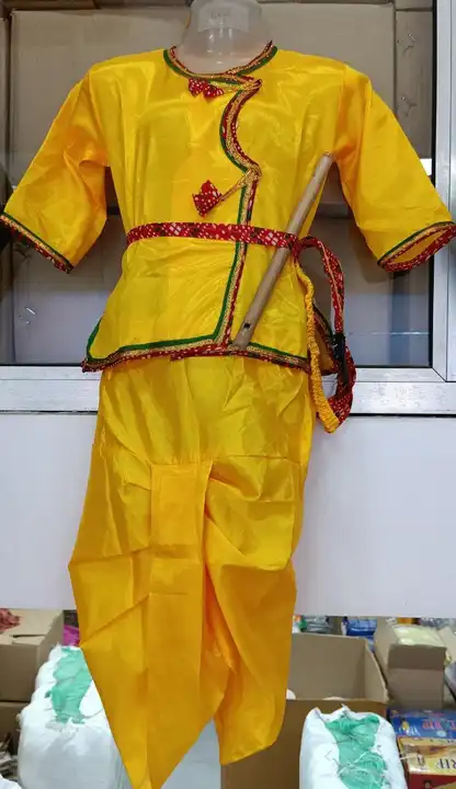 Silk Krishna dress size 6 to 10 uploaded by Ratnam trading company on 8/11/2023