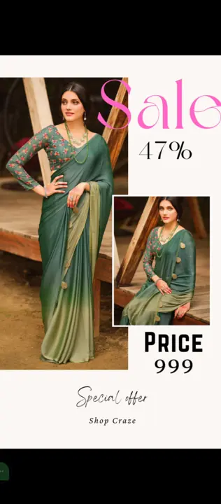 Trendy Fabulous Saree uploaded by Shop Craze on 8/11/2023