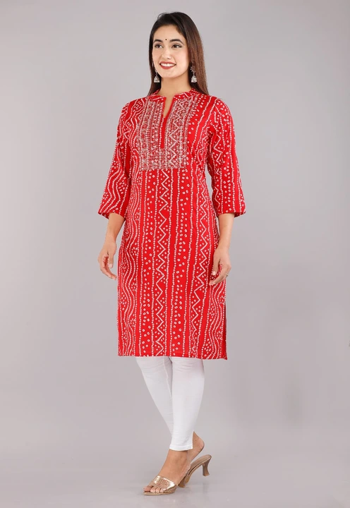 Bandej embroidery kurti uploaded by business on 8/11/2023
