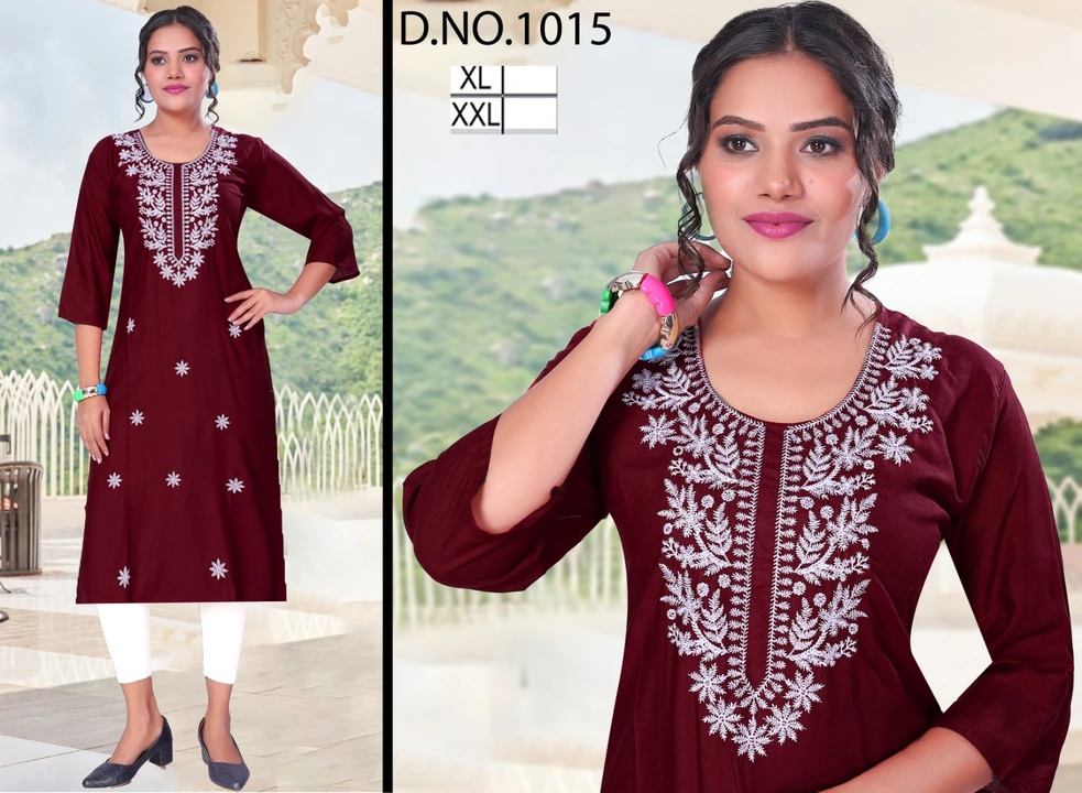 Embroidery Kurtis  uploaded by business on 8/11/2023