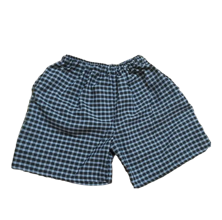 Stylish Men's Chexkered Boxer Shorts(Blacky Blue) uploaded by business on 8/11/2023