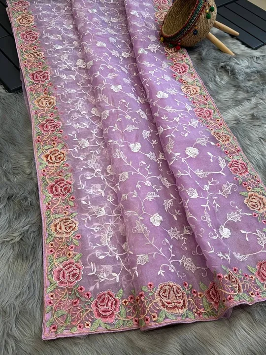 Exclusive Orgazna || 

(₹) 1365/-

Pure Organza silk saree in a solid color with embroidery viscos t uploaded by Maa Arbuda saree on 8/12/2023