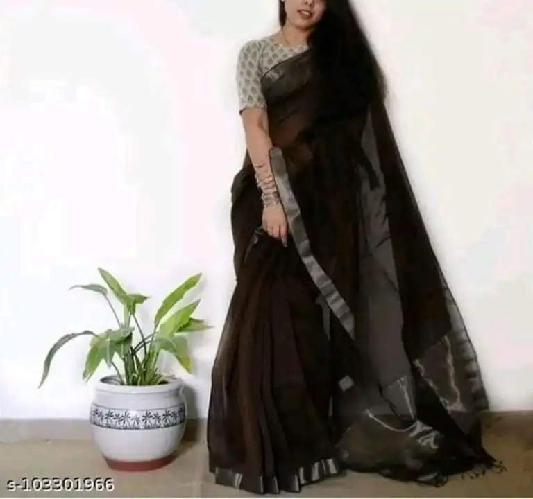 4BY4BSUPER VOTTON SAREE uploaded by business on 8/12/2023