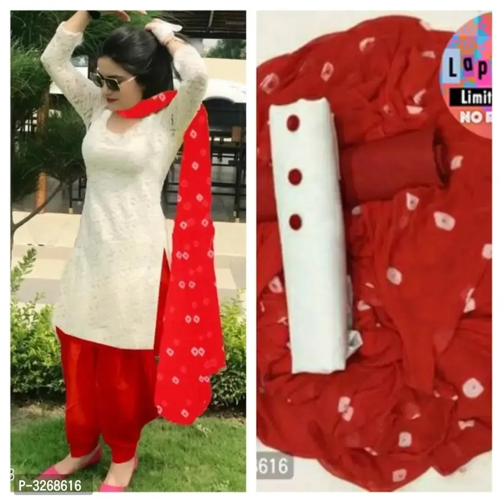 Cotton Dress Material With Dupatta  uploaded by Mayukh Online Store. on 8/12/2023