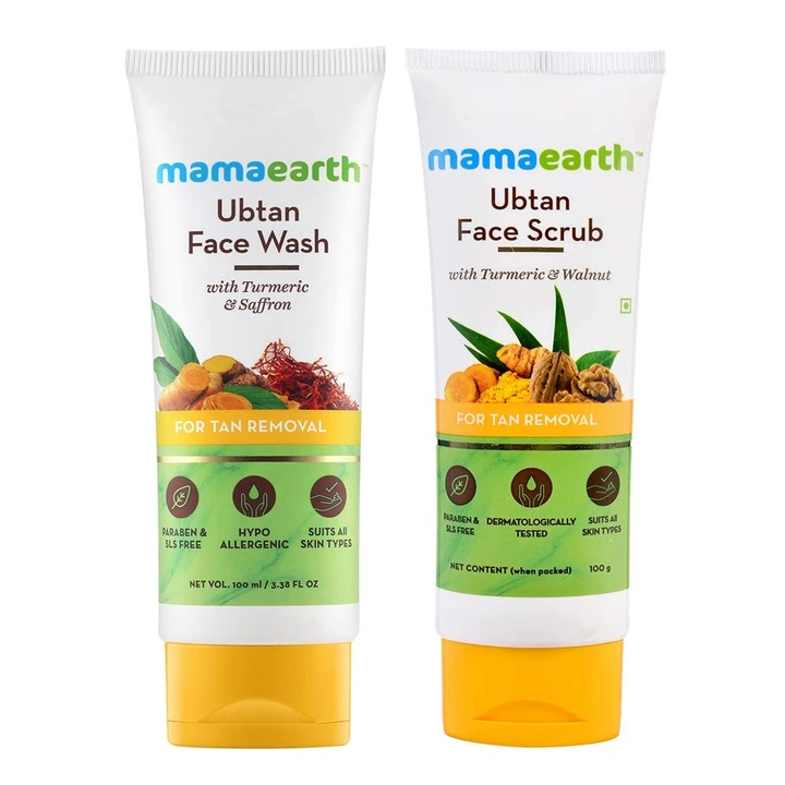Mamaearth face wash's ( pack of 2 ) vitamin C and ubtan,  uploaded by TOYS HUMSAFAR on 8/12/2023
