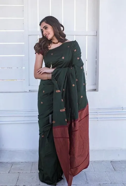 Banarasi Soft Silk Saree  uploaded by Kasturi Trendz on 8/12/2023
