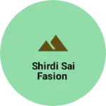 Business logo of Shirdi Sai fasion