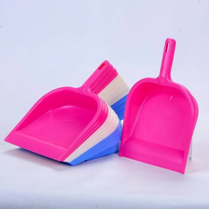 Durable multi surface plastic dustpan with handle - 2 pack with cash on delivery available  uploaded by business on 8/12/2023
