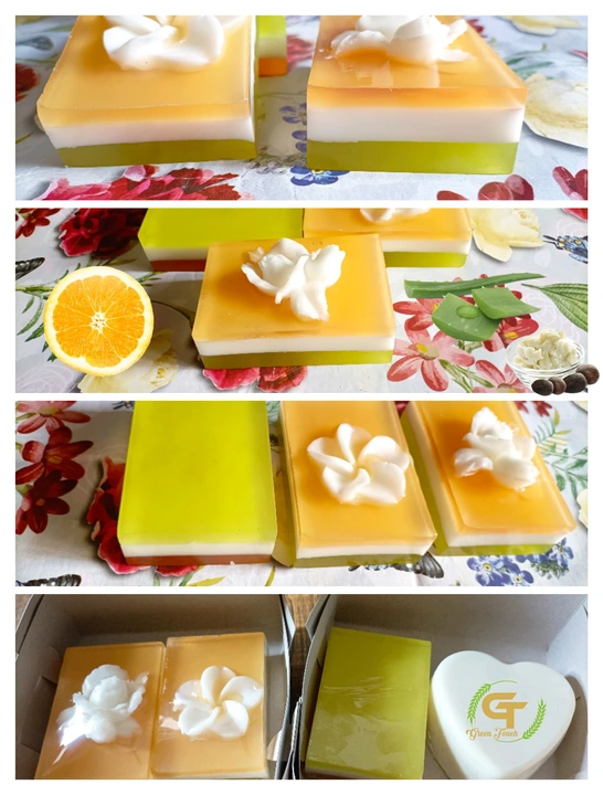 ##orange,shea butter 🧈, Aloevera soaps## uploaded by business on 8/12/2023