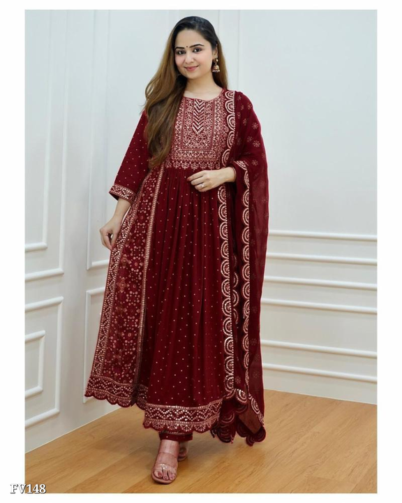Designer Kurti Pant With Dupatta Sets  uploaded by business on 8/12/2023