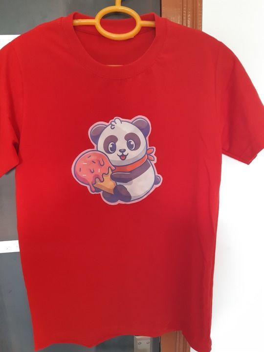 Panda Cotton T-Shirt uploaded by business on 3/19/2021