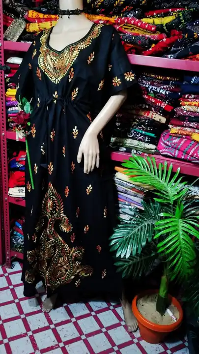 Kantha stitch kaftan  uploaded by Nexus fashion  on 8/12/2023