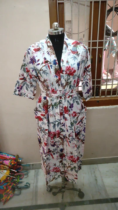Cotton Kimono  uploaded by Bandasar Craft House on 8/12/2023