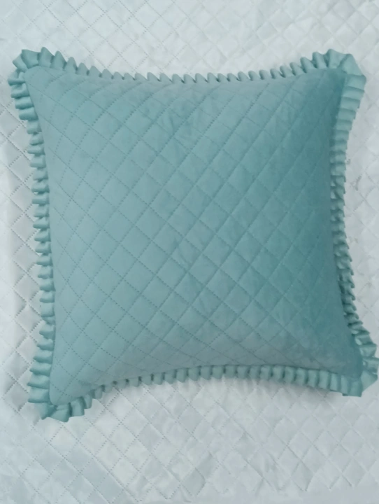 Frill cushion cover  uploaded by business on 8/12/2023