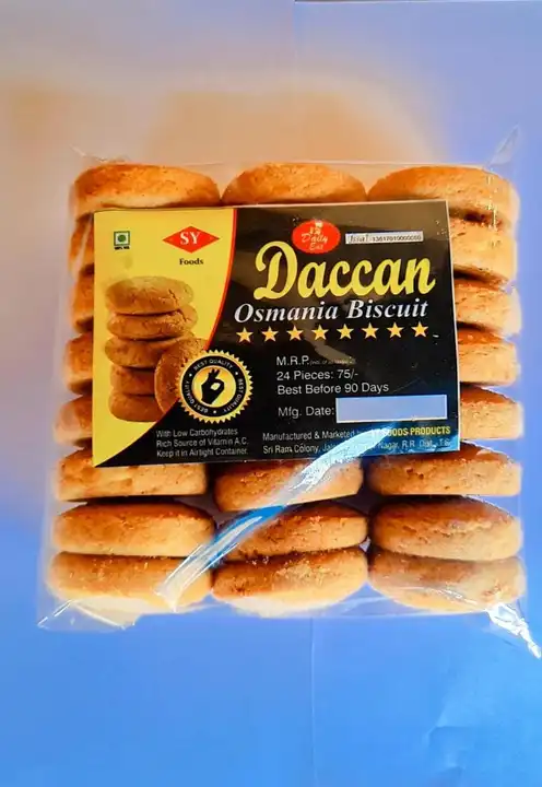 Osmania biscuits  uploaded by SMP FOOD INDUSTRIES on 8/12/2023