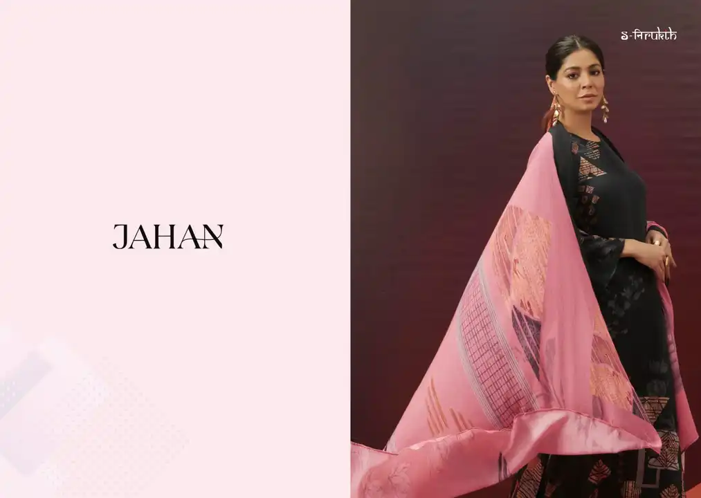 *SAHIBA NIRUKTH*
PRESENTS
-
*JAHAN uploaded by Kaynat textile on 8/12/2023