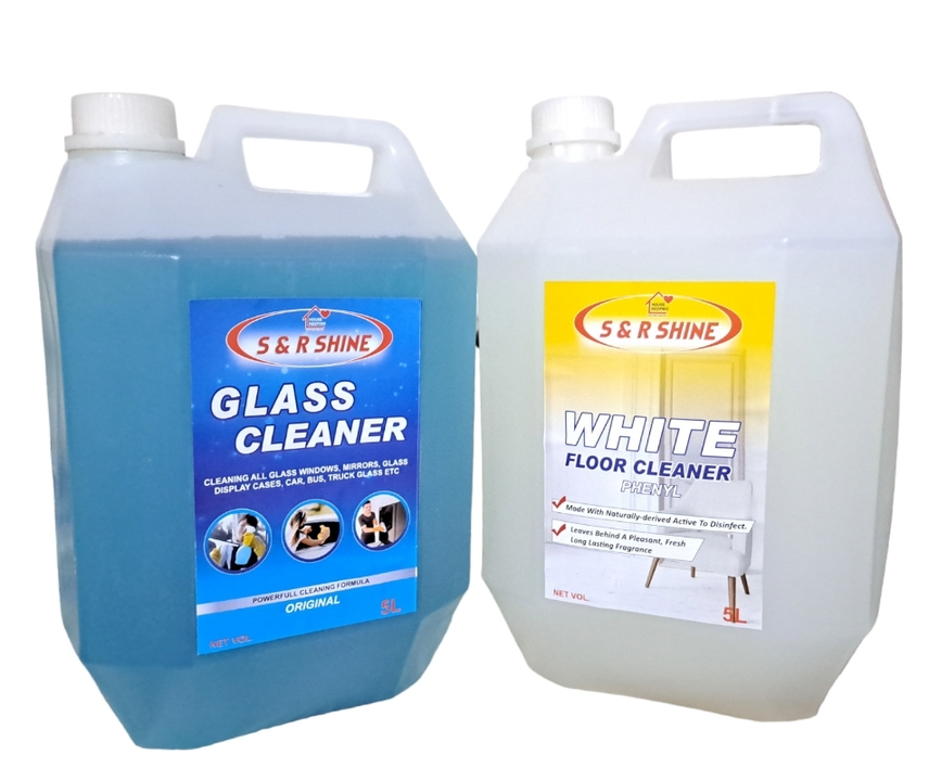 GLASS CLEANER AND WHITE PHENYL  uploaded by S&R SHINE on 8/12/2023