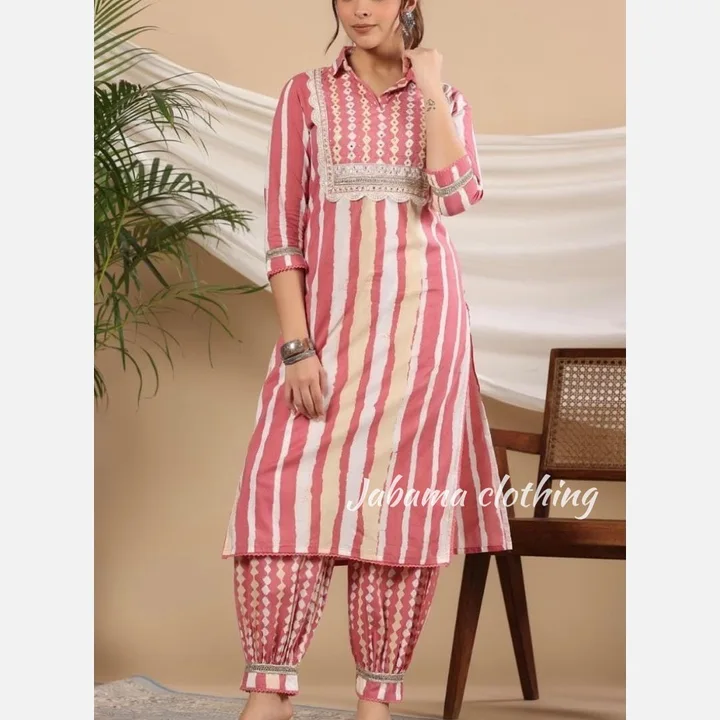 Embroidered kurti with pent  uploaded by PANIHARI COLLECTION CENTRE on 8/12/2023