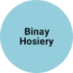 Business logo of Binay hosiery