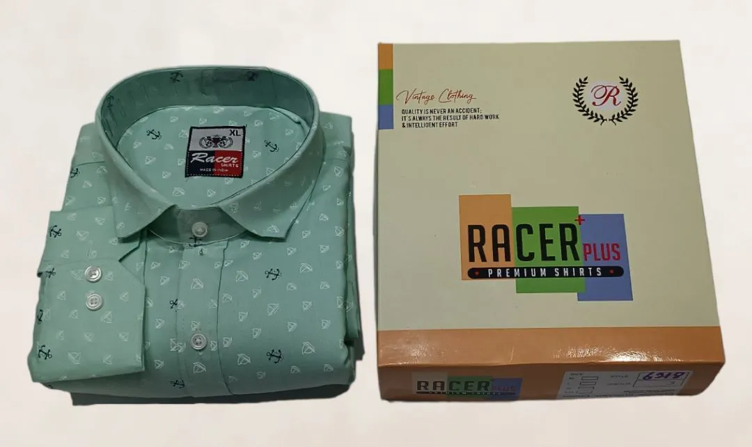 🏁🏁RACER PLUS🏁🏁(SUB BRAND OF 1KKA)
EXCLUSIVE PRINTED BOX PACK SHIRTS FOR MEN uploaded by business on 8/12/2023