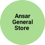 Business logo of Ansar general Store