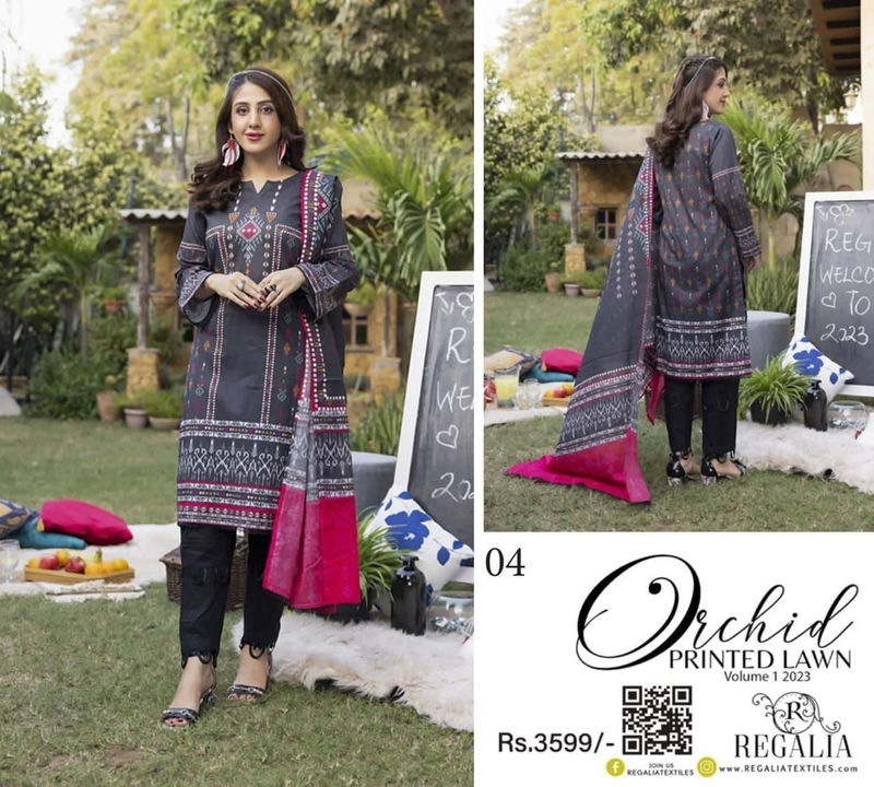 Original Pakistani Karachi uploaded by Zoya Fabrics on 8/12/2023