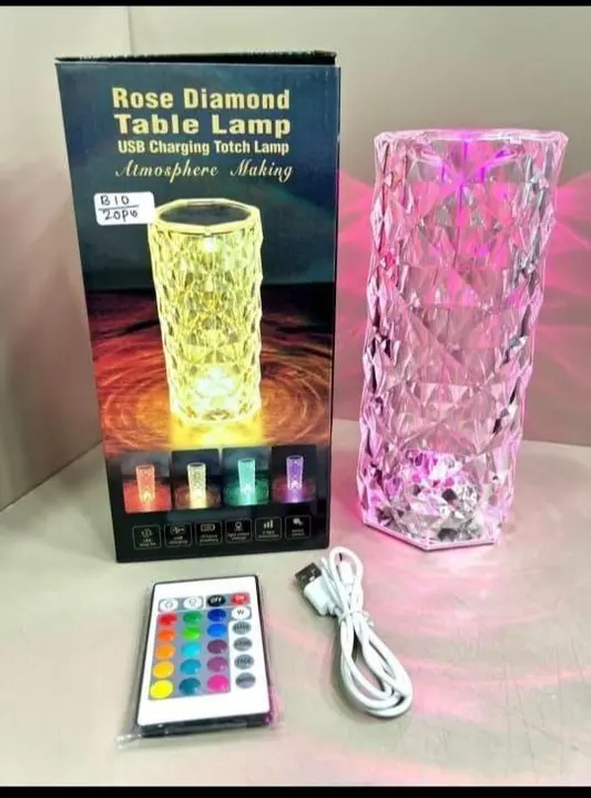 Crystal Table Lamp  uploaded by BlanTech inspiring Connections on 8/12/2023