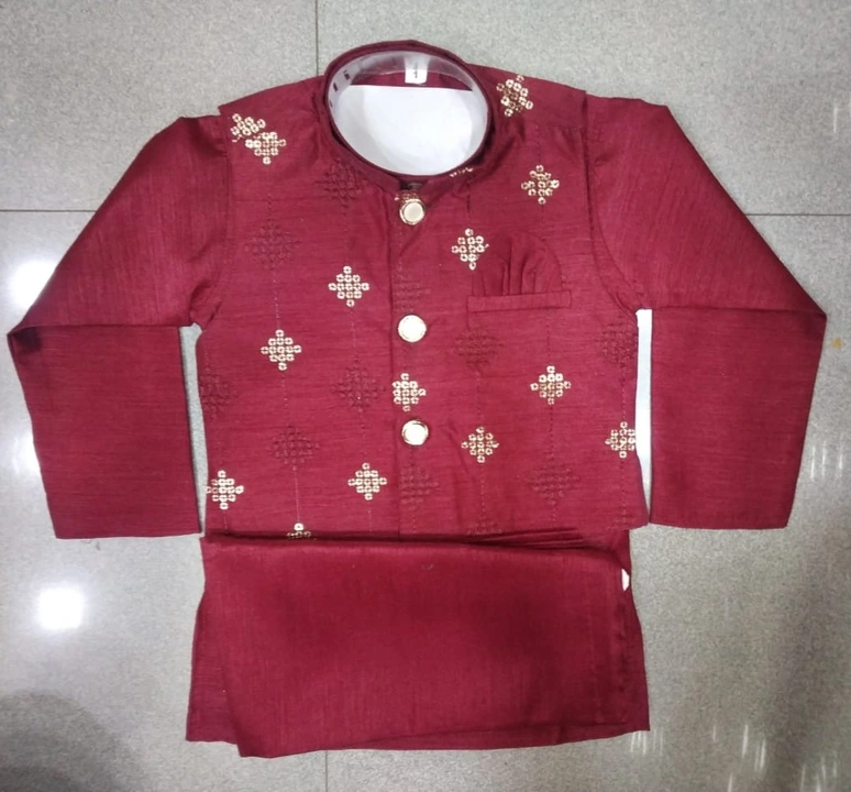 Kids kurta jacket set uploaded by Ayansh Marketing on 8/12/2023