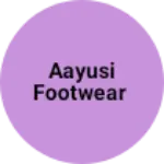 Business logo of Aayusi footwear