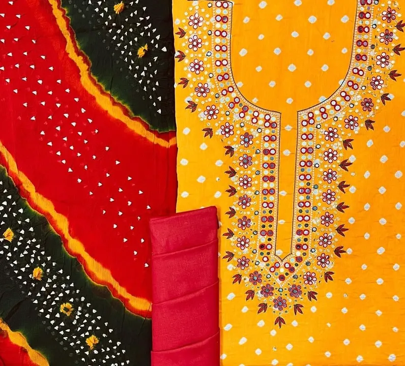 Premium range of modal chanderi banarsi suits  uploaded by Asha fashion on 8/12/2023