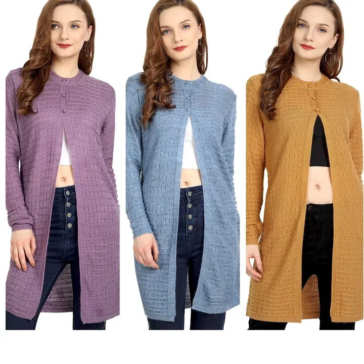 Long sweater  uploaded by KR textile sweater manufacture on 8/12/2023