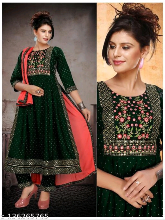 NYRA DRESSES , WHOLESALE ONLY , COD NOT AVAILABLE uploaded by SHUKLA GARMENTS on 8/12/2023
