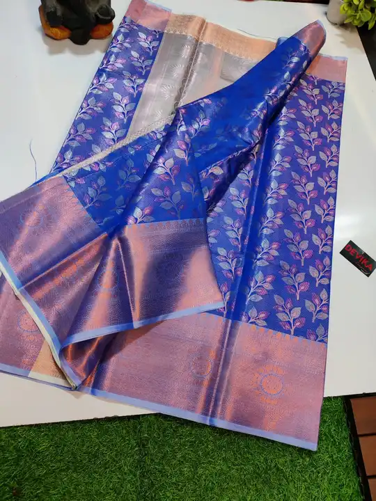 Banarsi Semi Silk Soft Saree uploaded by Meenawala Fabrics on 8/12/2023