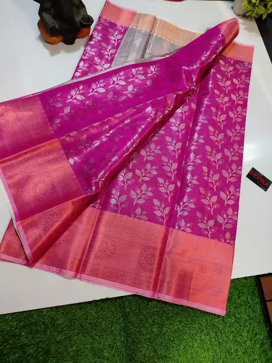Banarsi Semi Silk Soft Saree uploaded by Meenawala Fabrics on 8/12/2023
