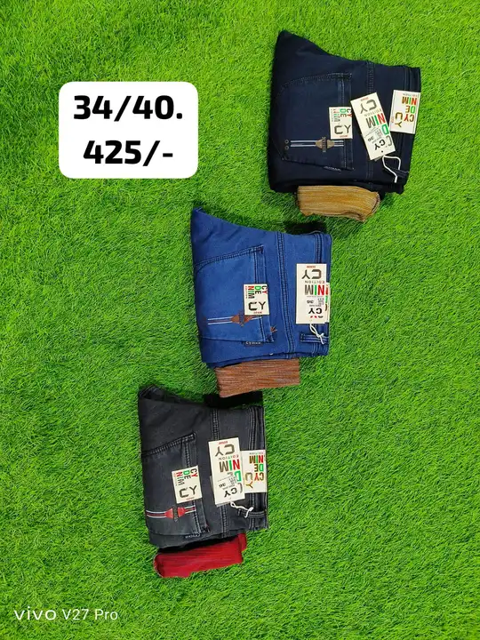 Jeans 34 to 40 uploaded by Sainath Fashion on 8/12/2023