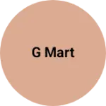 Business logo of G mart