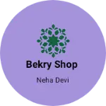 Business logo of Bekry shop