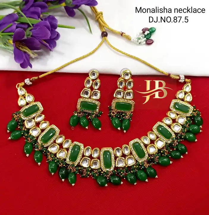 Monalisha necklace 😍  uploaded by Artificial jewellery on 8/12/2023