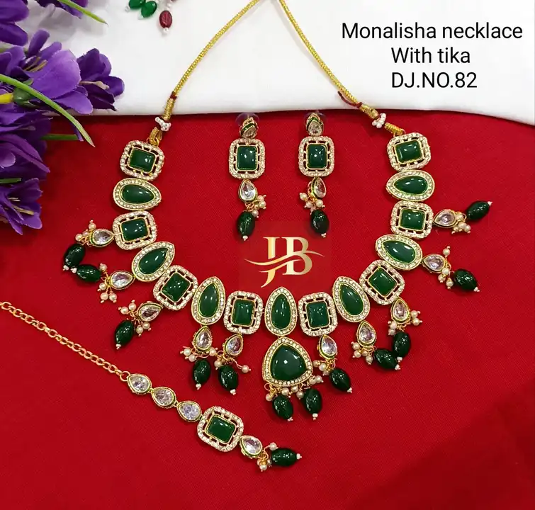 Monalisha necklace 😍  uploaded by Artificial jewellery on 8/12/2023