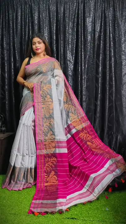 Handloom saree  uploaded by business on 8/12/2023
