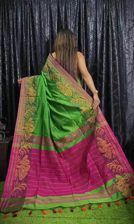 Handloom saree  uploaded by MD Textile  on 8/12/2023