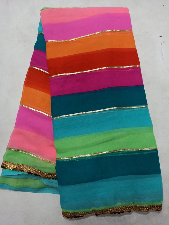 Leheriya saree  uploaded by Metro Textiles on 8/12/2023