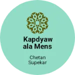 Business logo of Kapdyawala Mens Wear