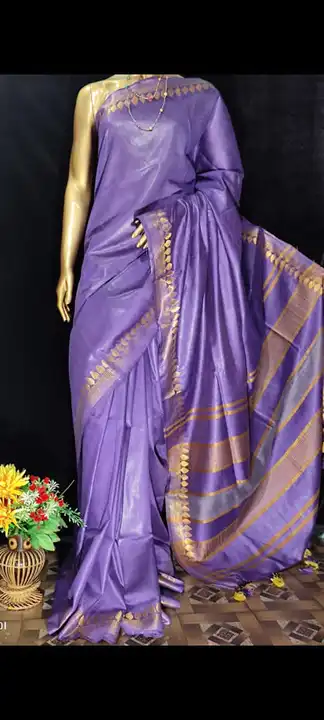 Kota Soft Silk Saree With Leaf design saree with beautiful copper zari pallu 
 uploaded by Kiran Textile on 8/12/2023