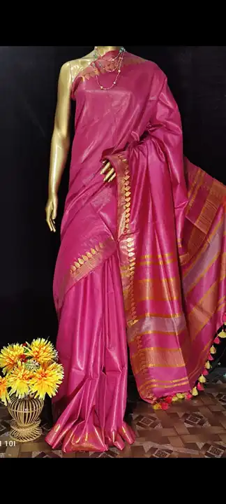 Kota Soft Silk Saree With Leaf design saree with beautiful copper zari pallu 
 uploaded by Kiran Textile on 8/12/2023