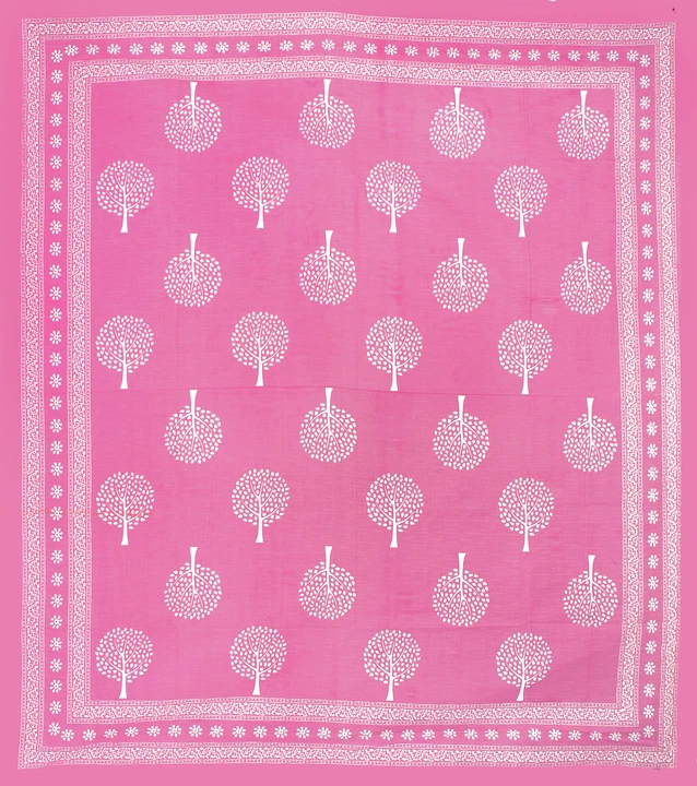 Cotton printed bedsheet uploaded by Maa Collection on 8/12/2023