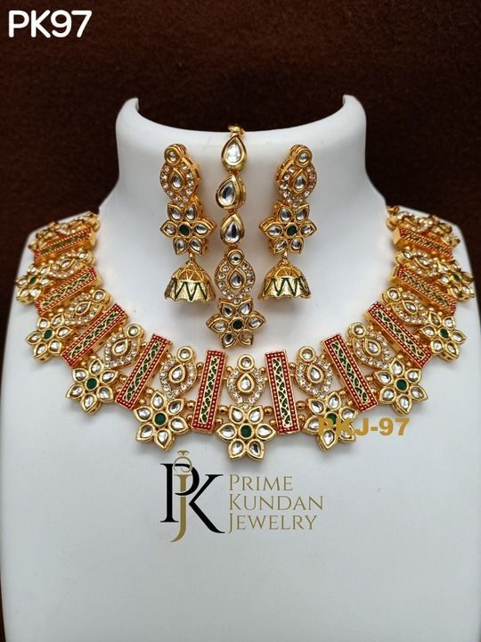 Premium quality kundan jewellery  uploaded by Prime Kundan Jewelry  on 3/19/2021